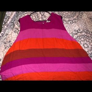 Pink and orange tank